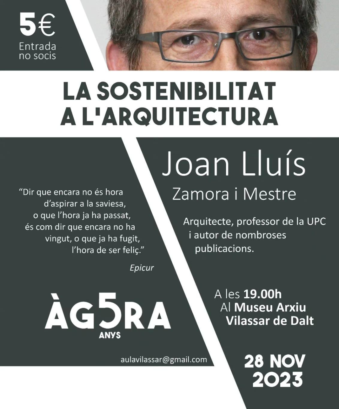 Àgora Vilassar: La sostenibilitat a l'arquitectura