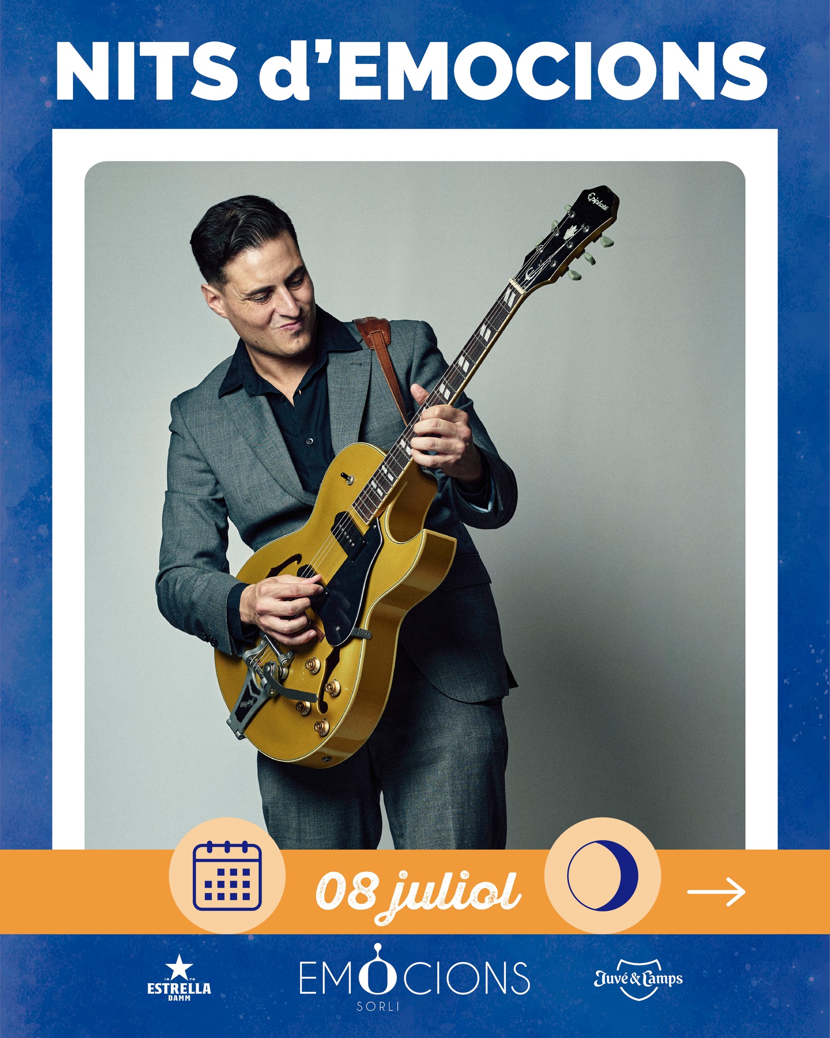 Nits d'emocions: Martín Burguez Blues Trio