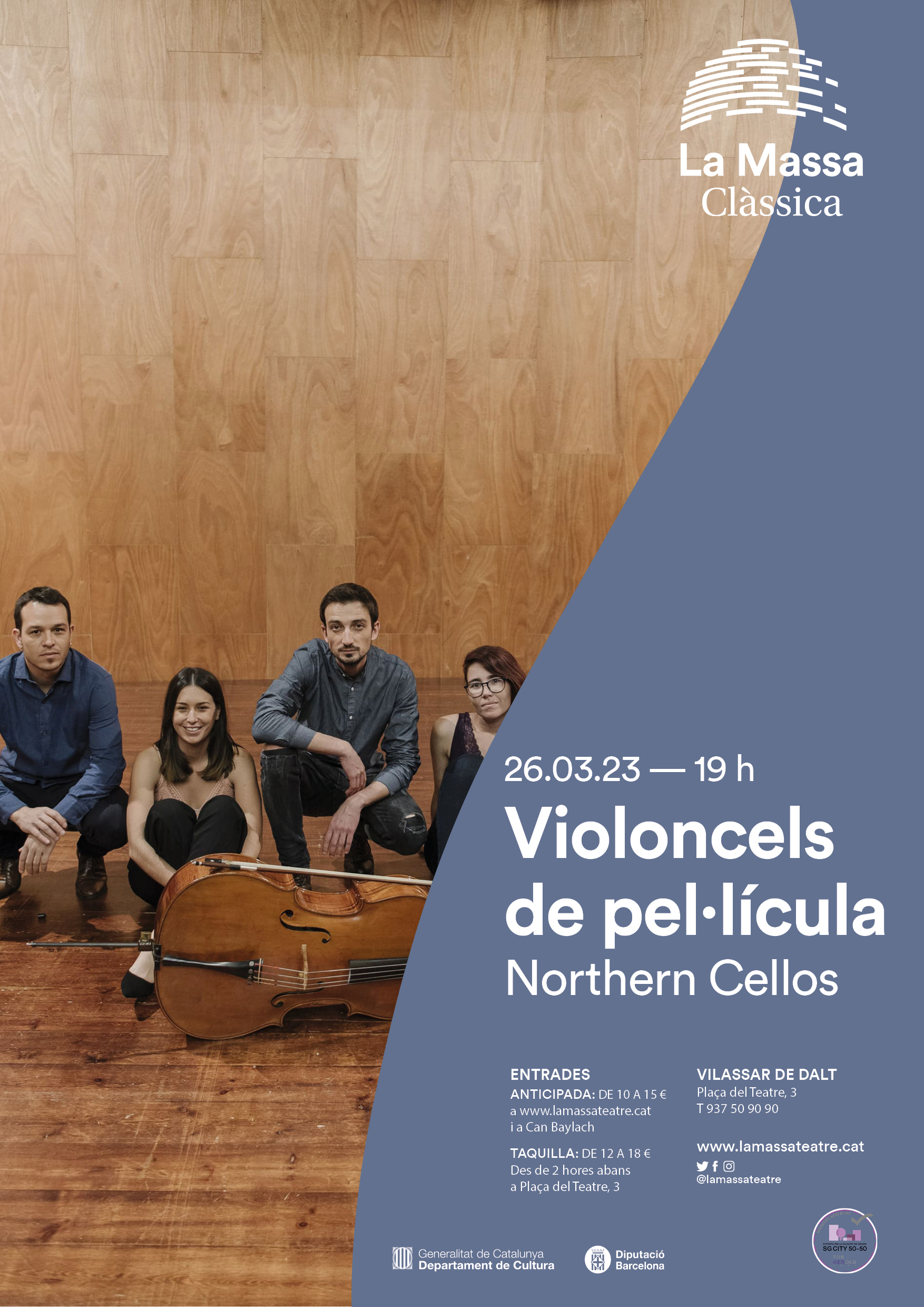 Temporada de clàssica: Violoncels de pel·lícula