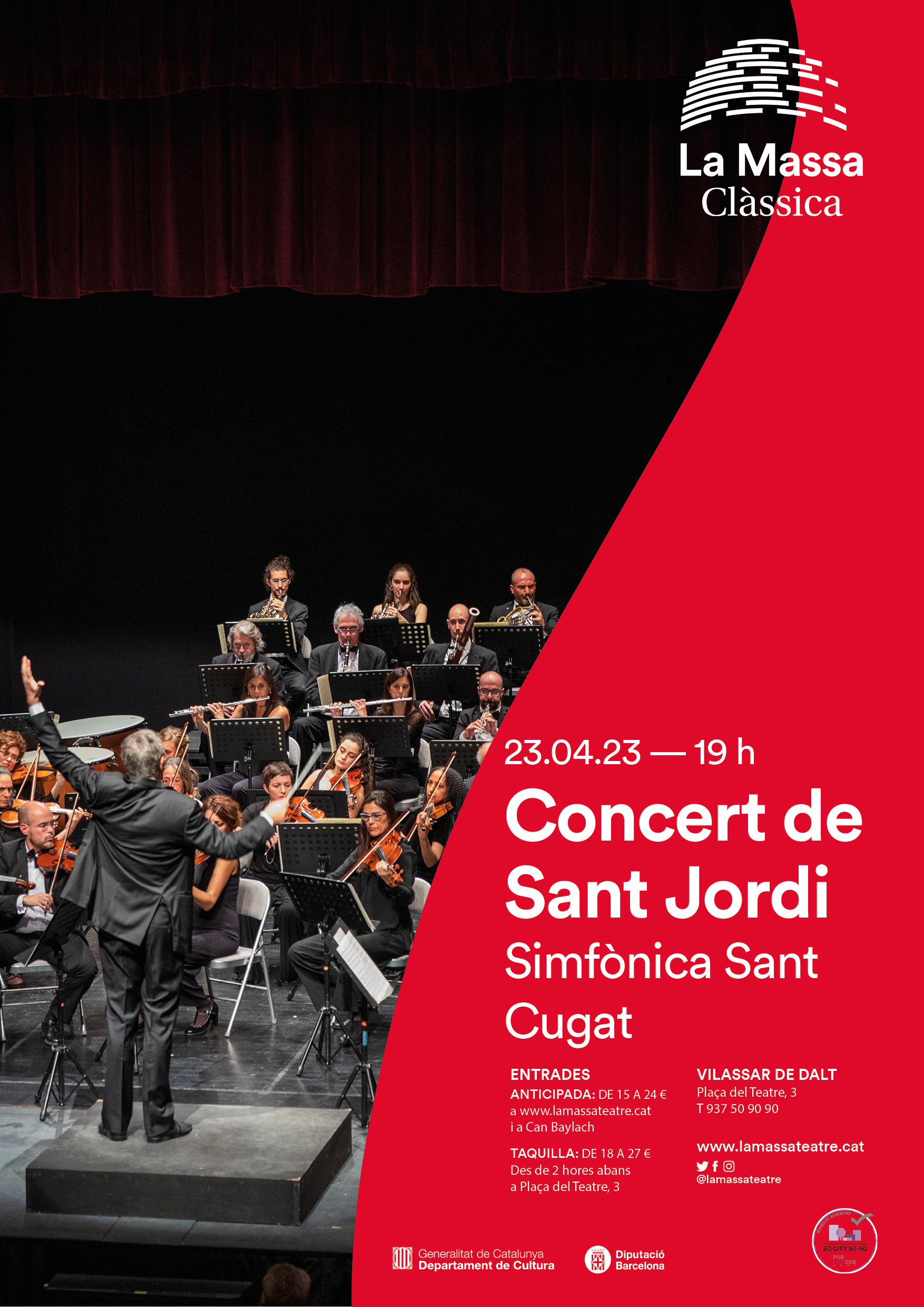 Temporada de clàssica: Concert de Sant Jordi