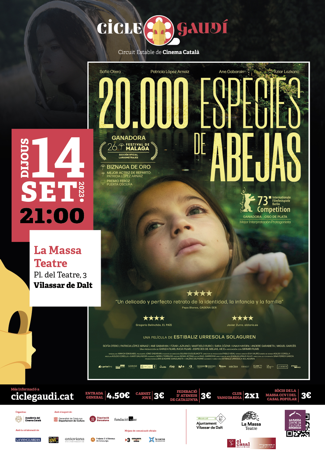 Cicle Gaudí: 20.000 especies de abejas