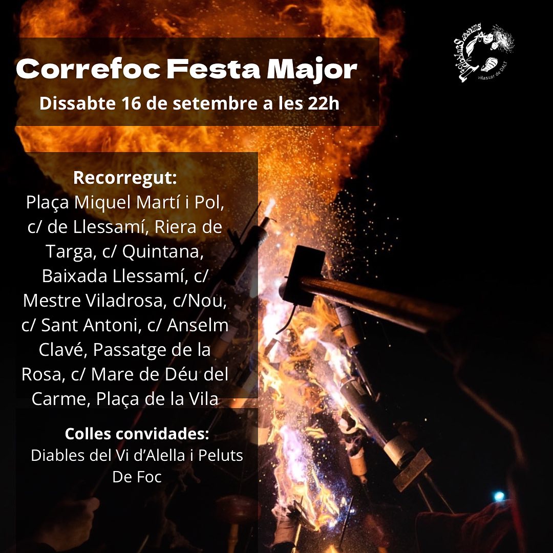 Sants Genís 23. Correfoc