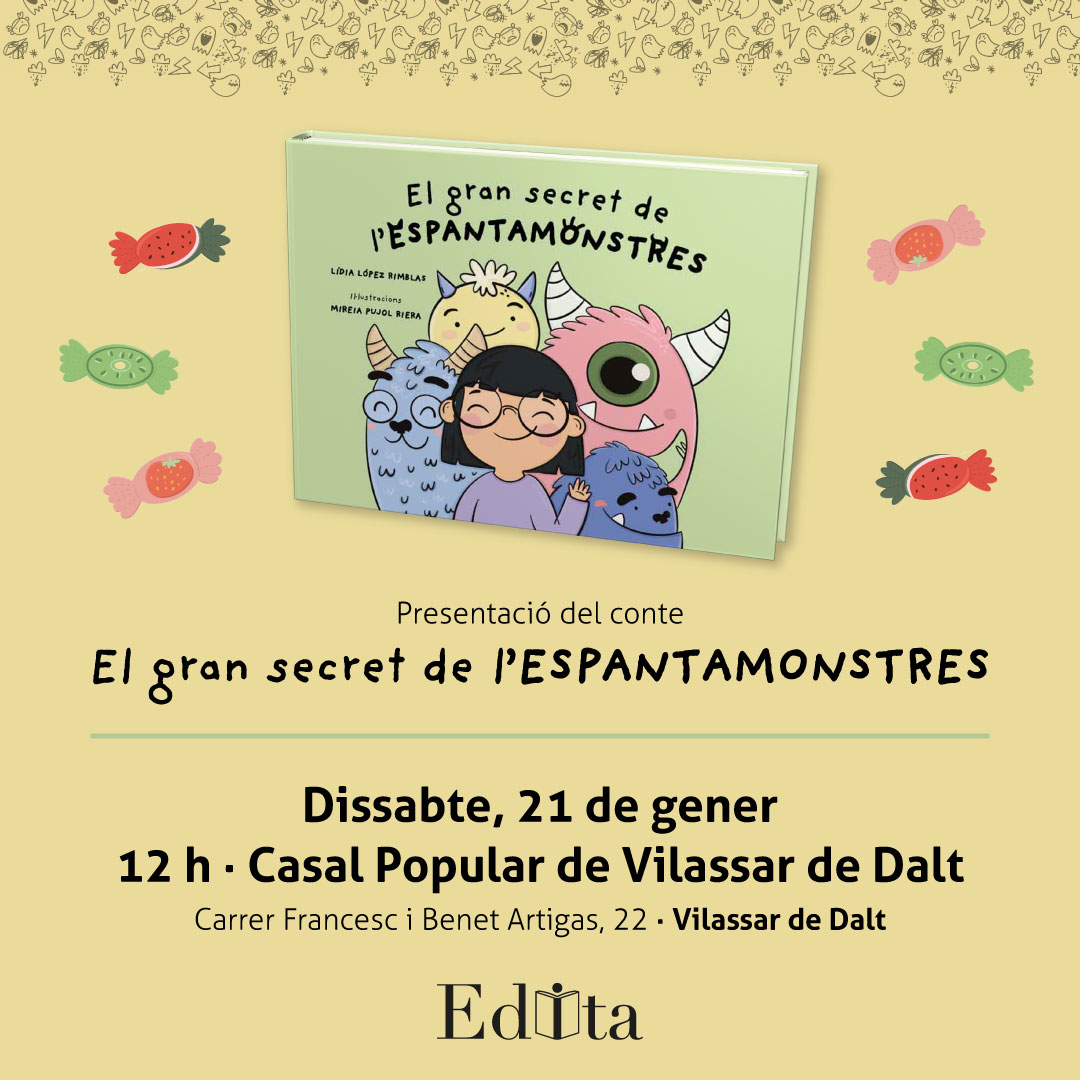 Presentació del conte 'El gran secret de l'Espantamonstres'
