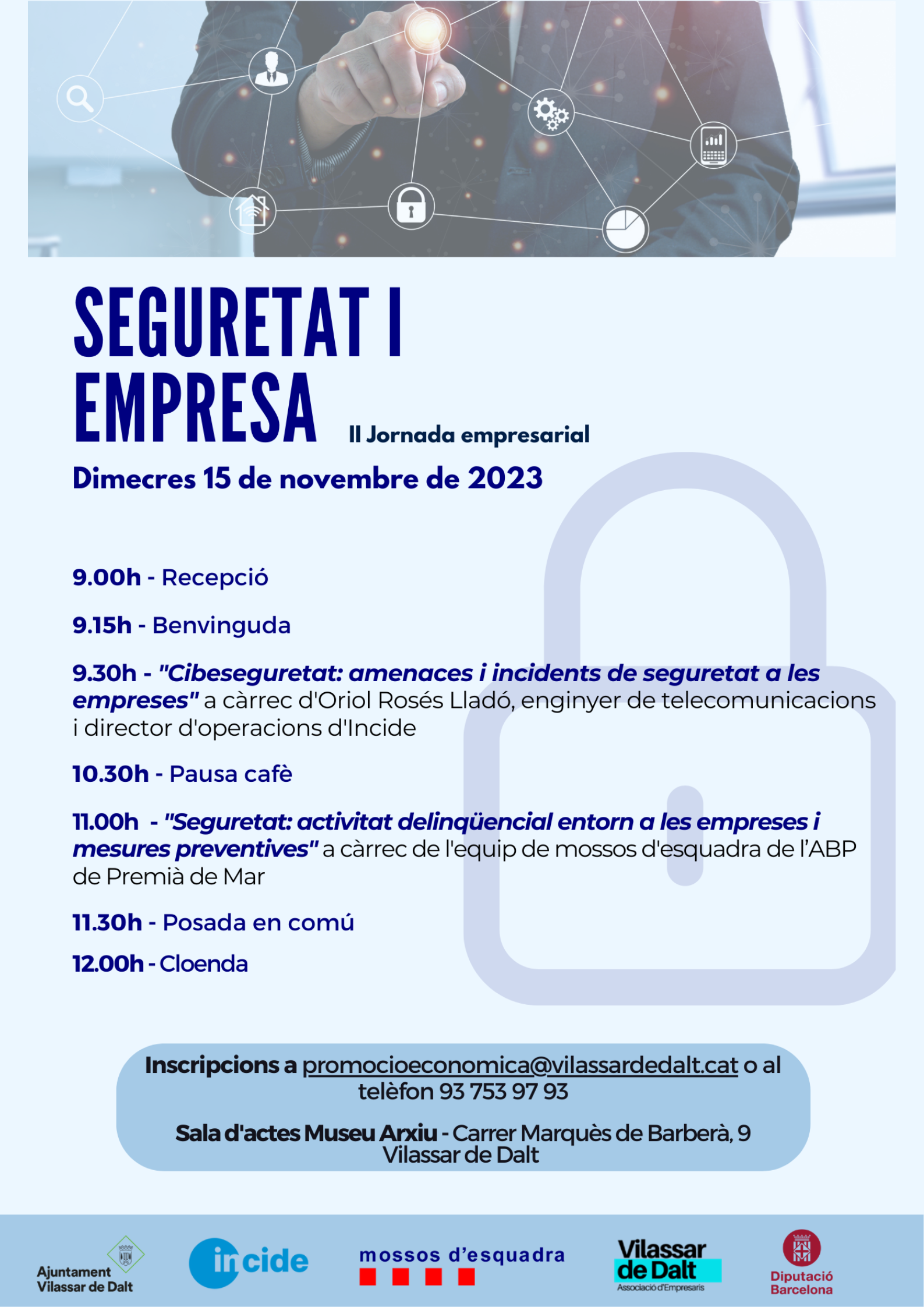 Seguretat i empresa. II Jornada empresarial