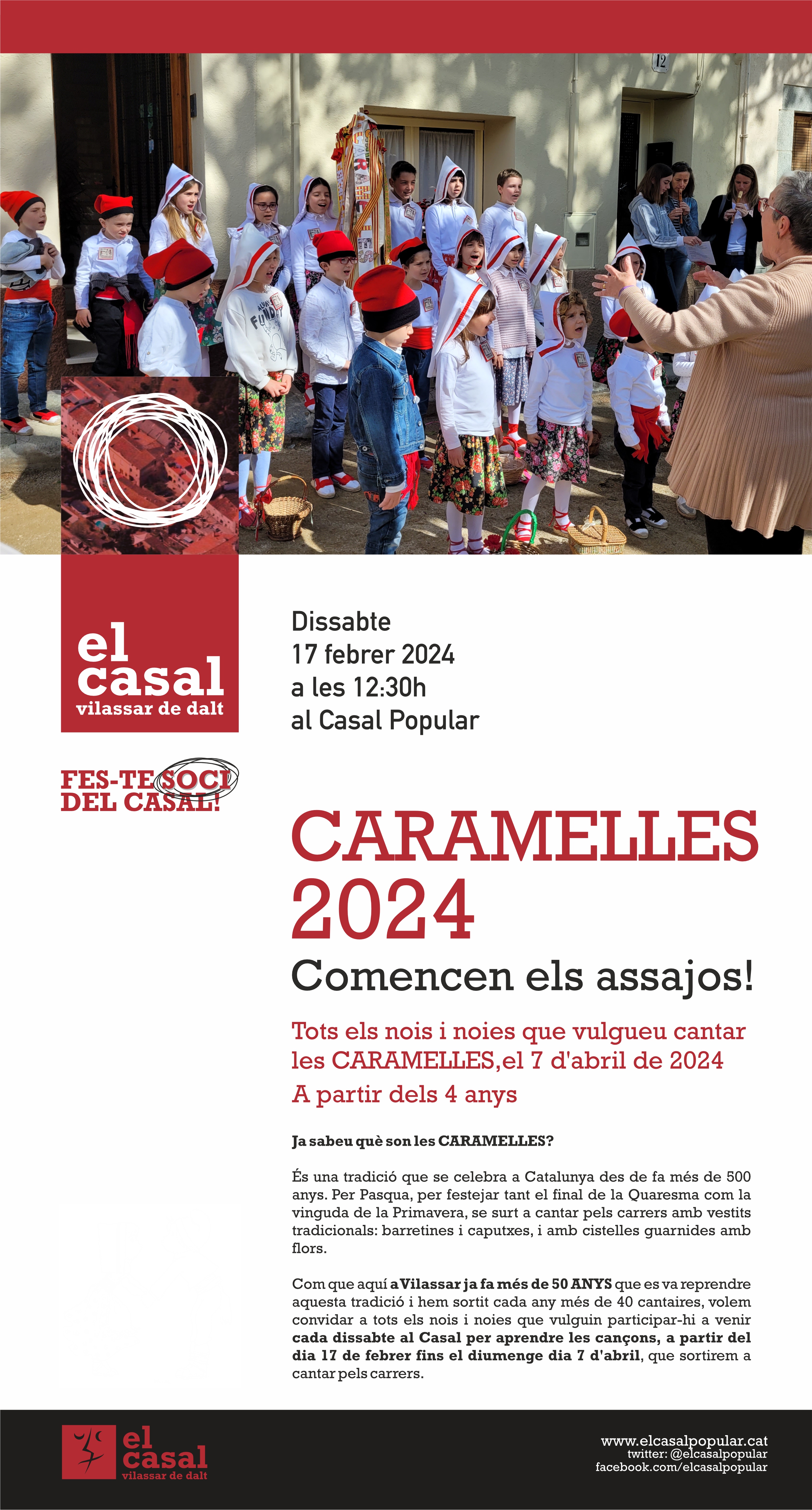 Caramelles 2024. Inici d'assajos