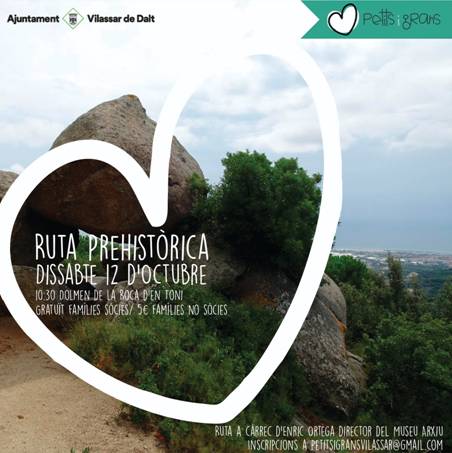 Petits i grans. Ruta prehistòrica