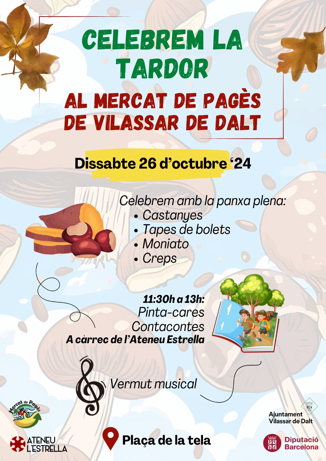 Celebrem la tardor al Mercat de pagès
