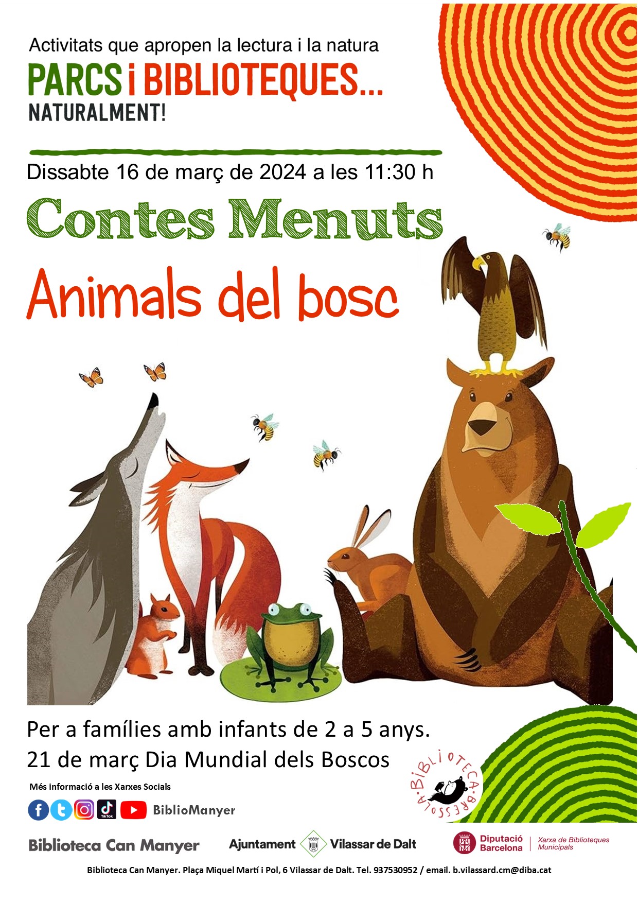 Contes menuts 'Animals del bosc'