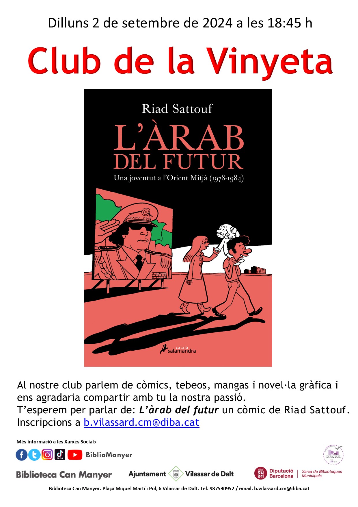 Club de la Vinyeta. 'Làrab del futur'