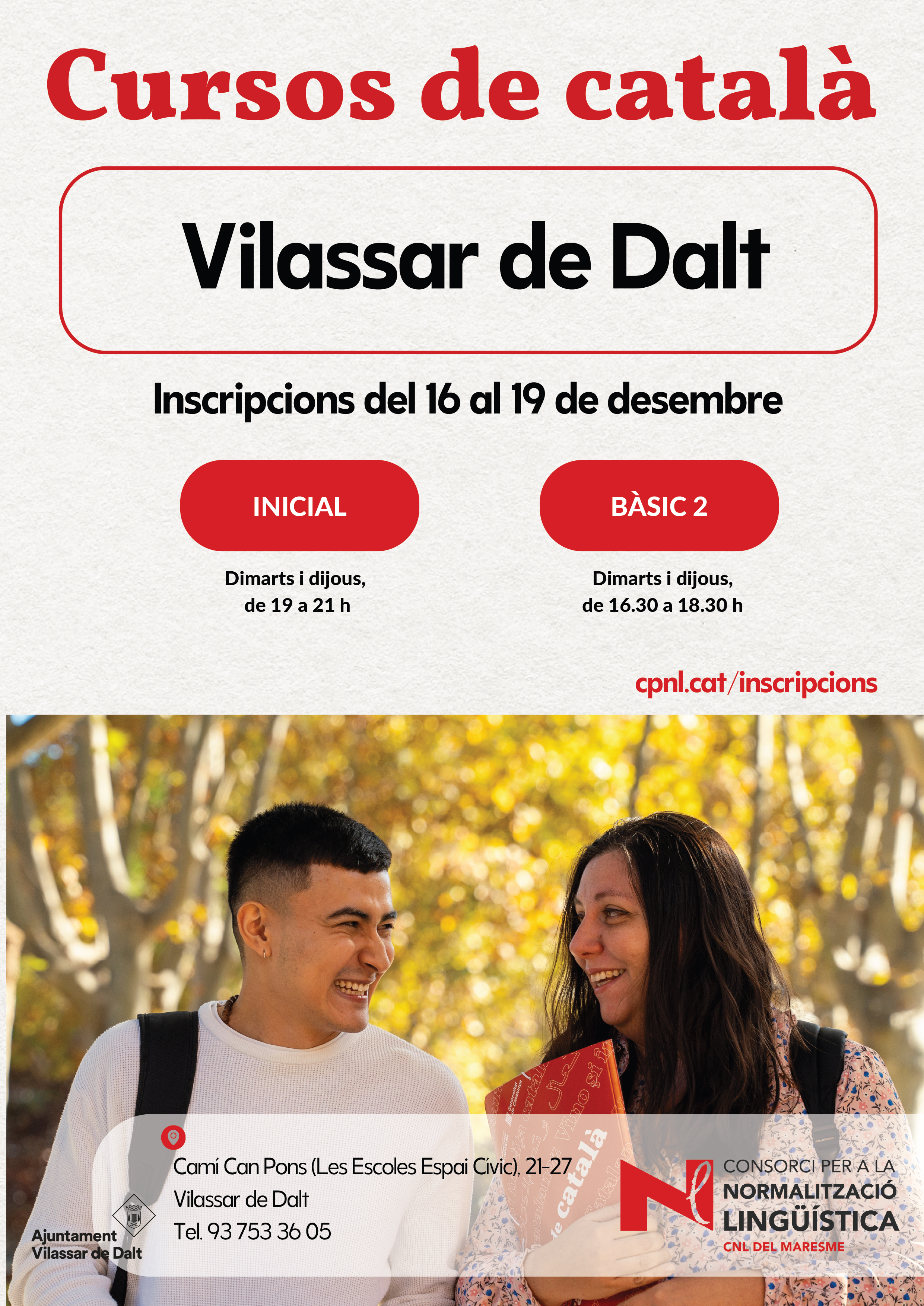 Nous cursos de catal&agrave; pel primer trimestre del 2026