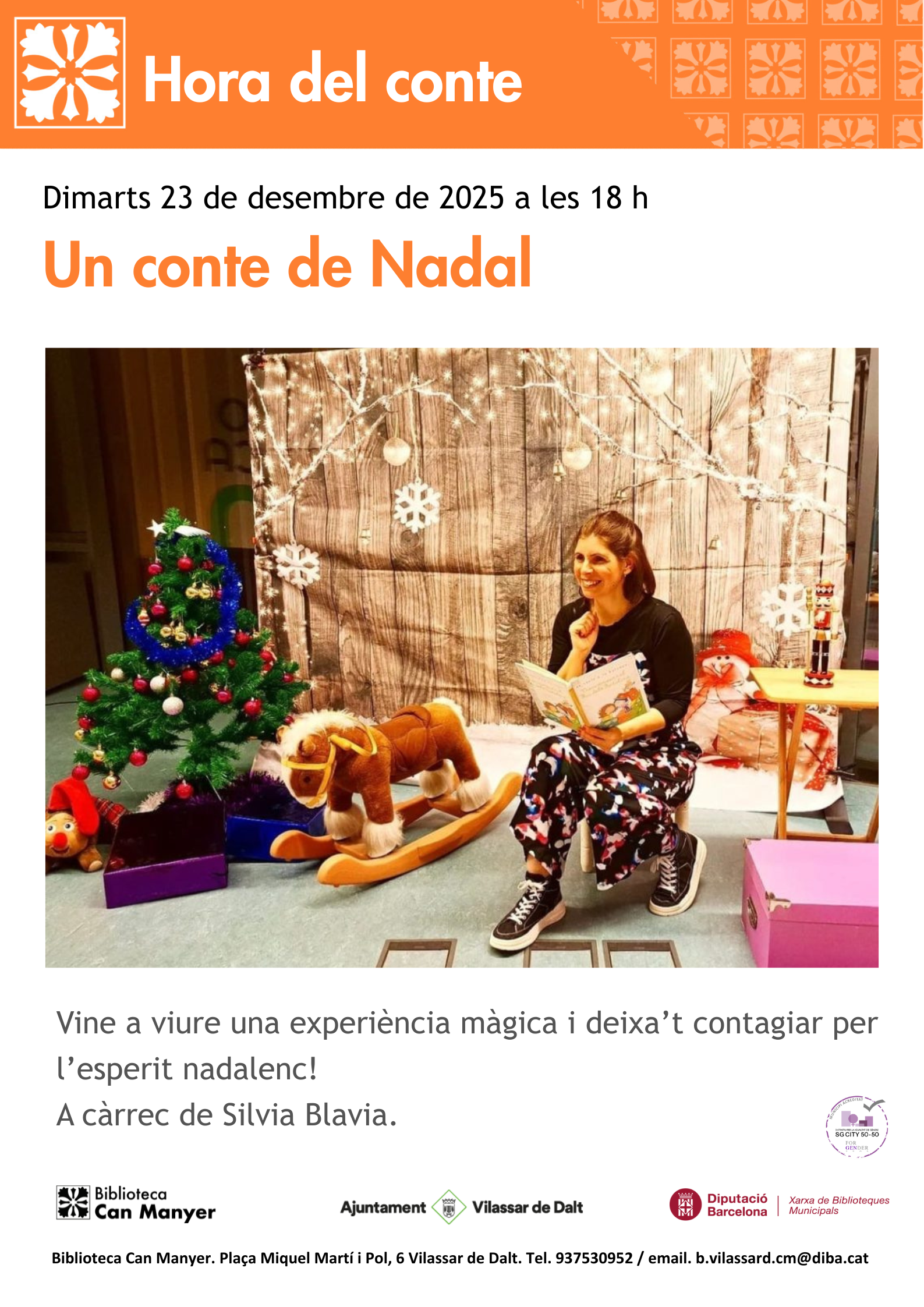 Hora del conte. 'Un conte de Nadal'