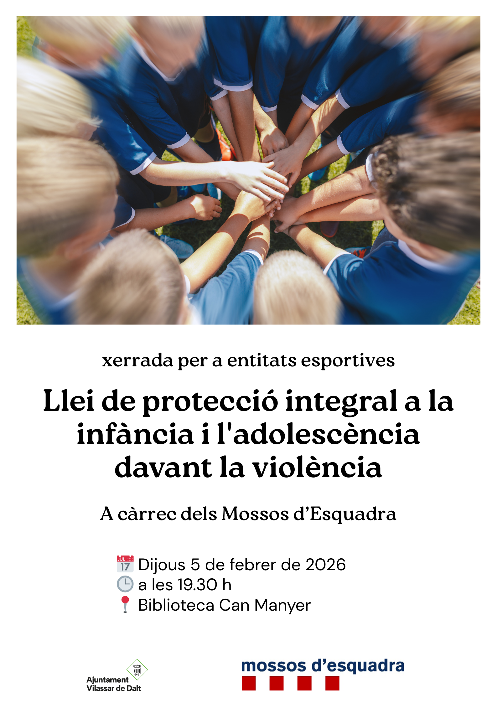 Xerrada sobre la Llei de protecció integral a la infància i l'adolescència davant la violència
