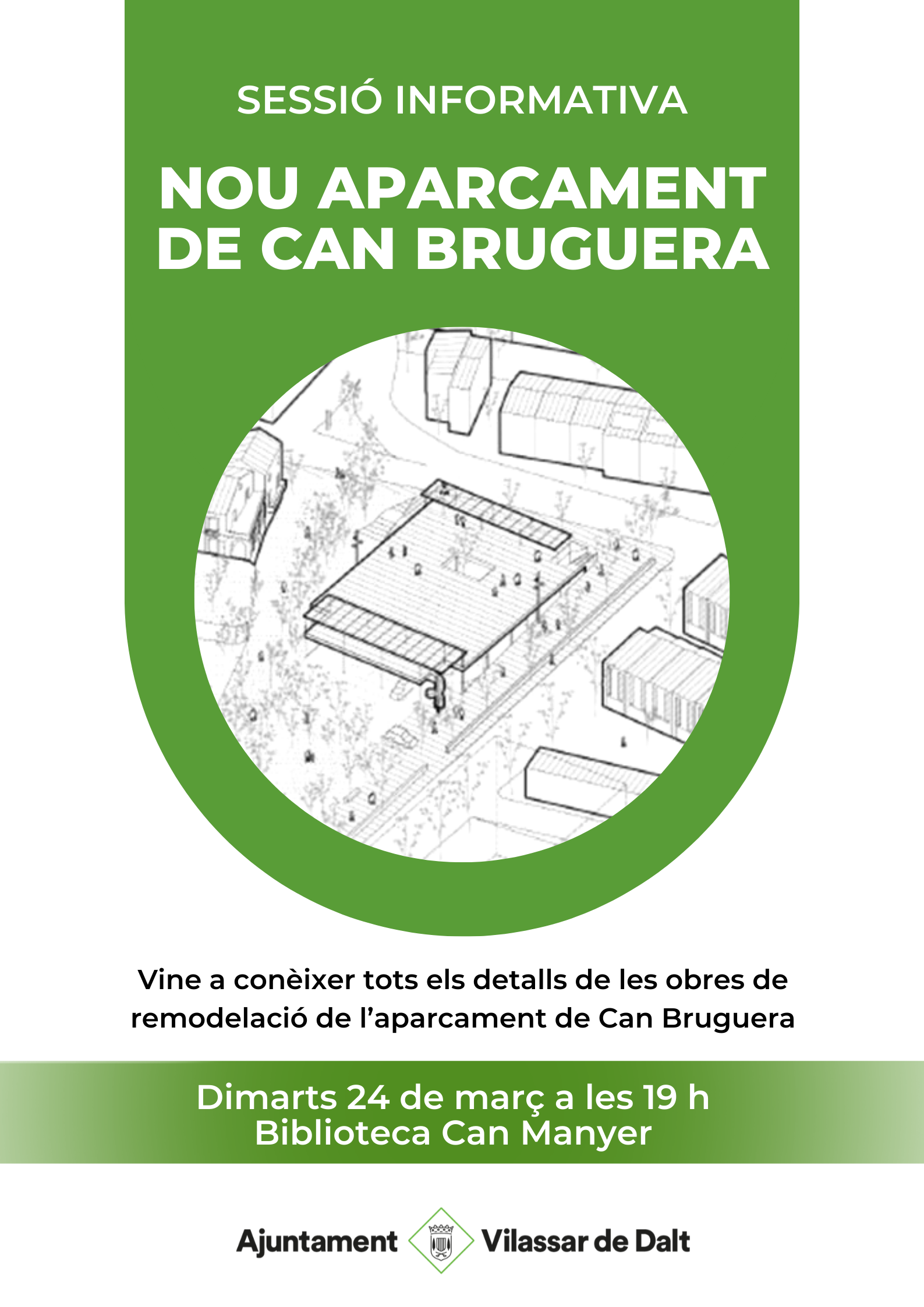 Sessi&oacute; informativa de la remodelaci&oacute; de l'aparcament de Can Bruguera