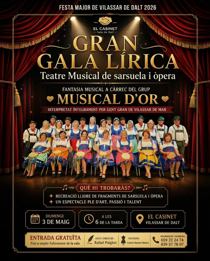 Teatre musical de sarsuela i òpera