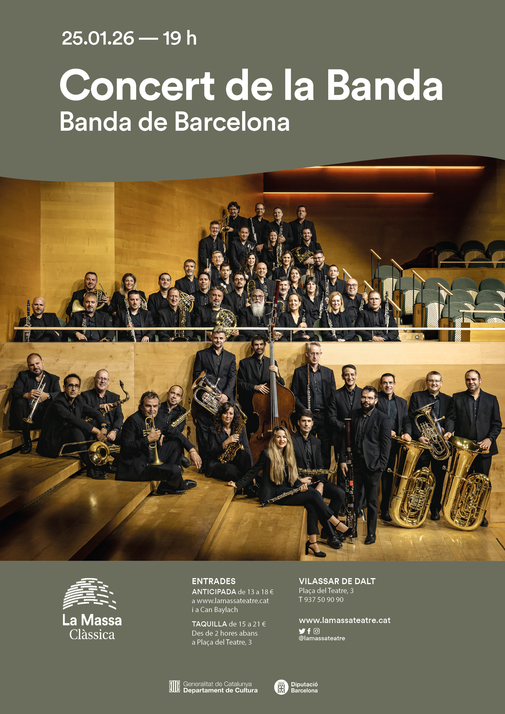 Temporada de cl&agrave;ssica: 'Concert de la Banda' 