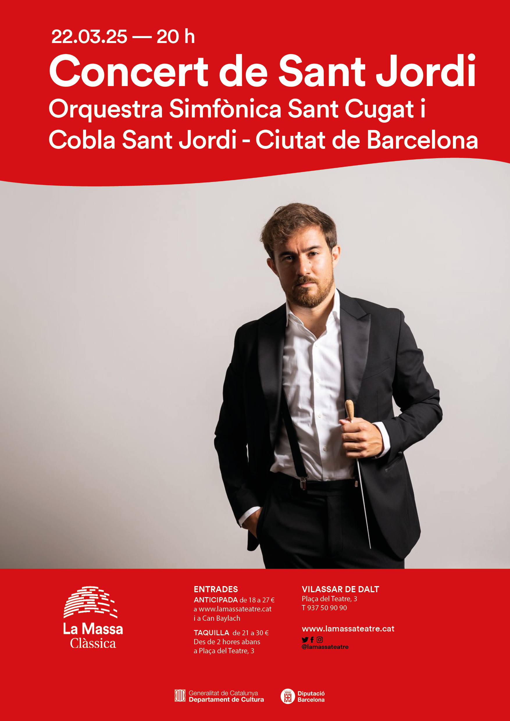 Temporada de Cl&agrave;ssica: Concert de Sant Jordi