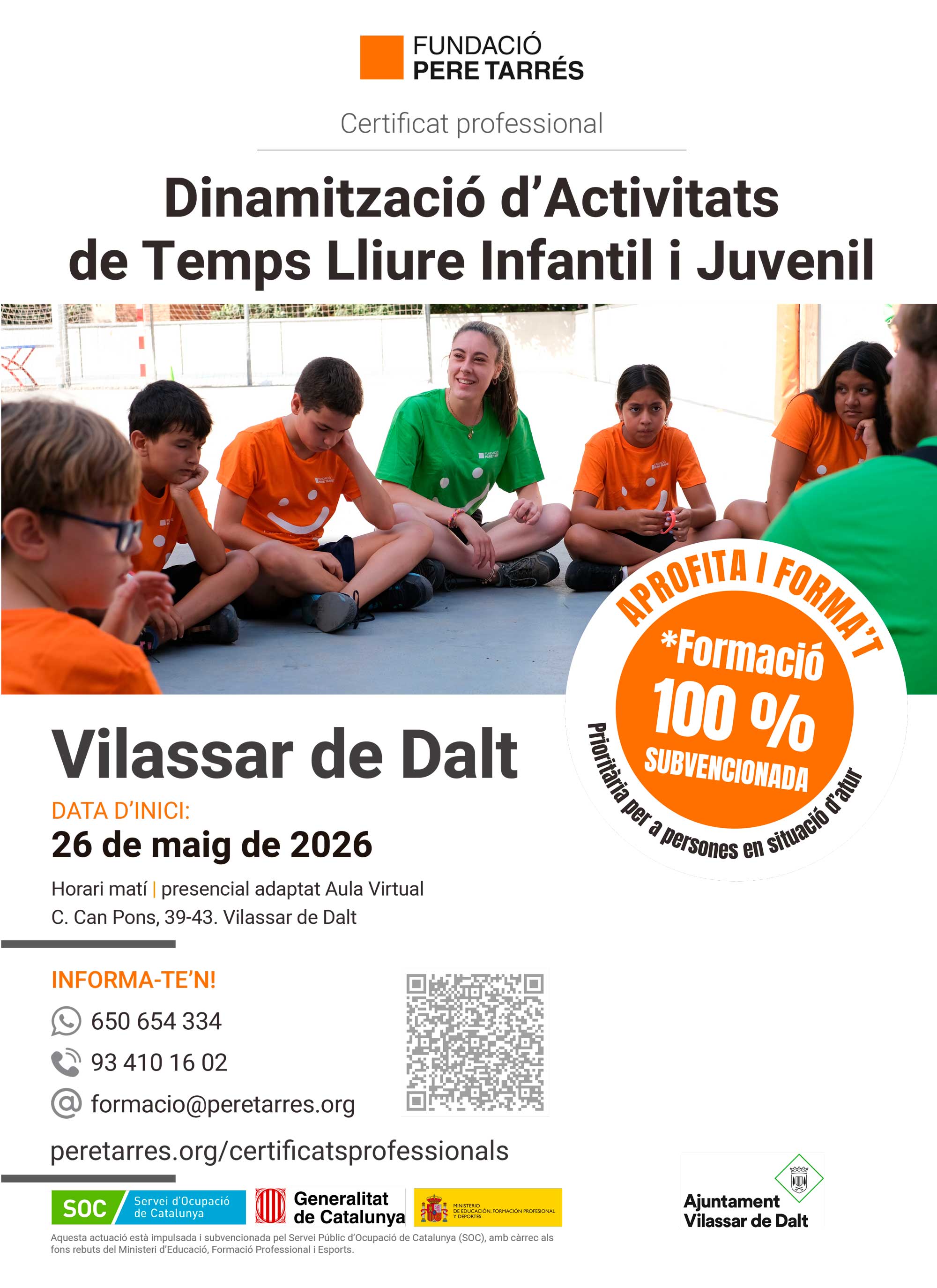 Curs de Dinamització d'activitats de temps lliure infantil i juvenil