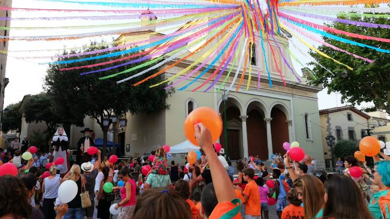 rebuda dels gegants de Maó