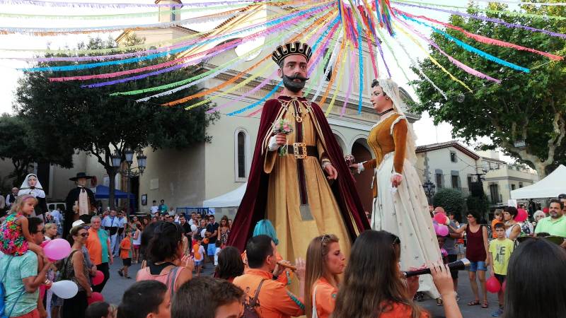 rebuda dels gegants de Maó