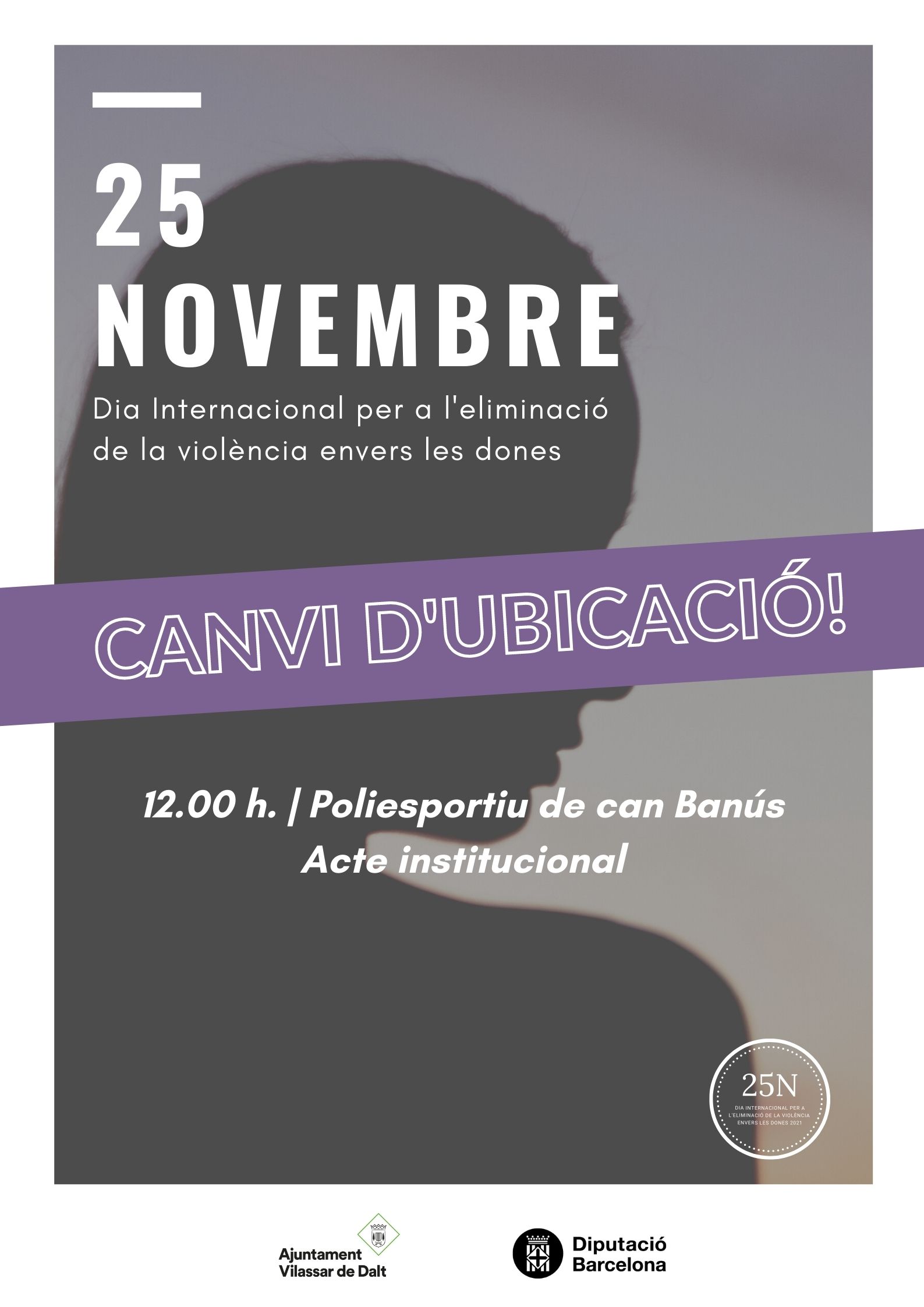 25 de novembre. Acte institucional