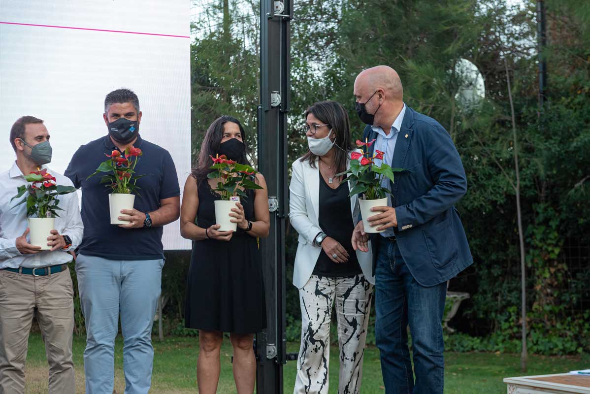 Vilassar rep la tercera flor d'honor de Viles Florides