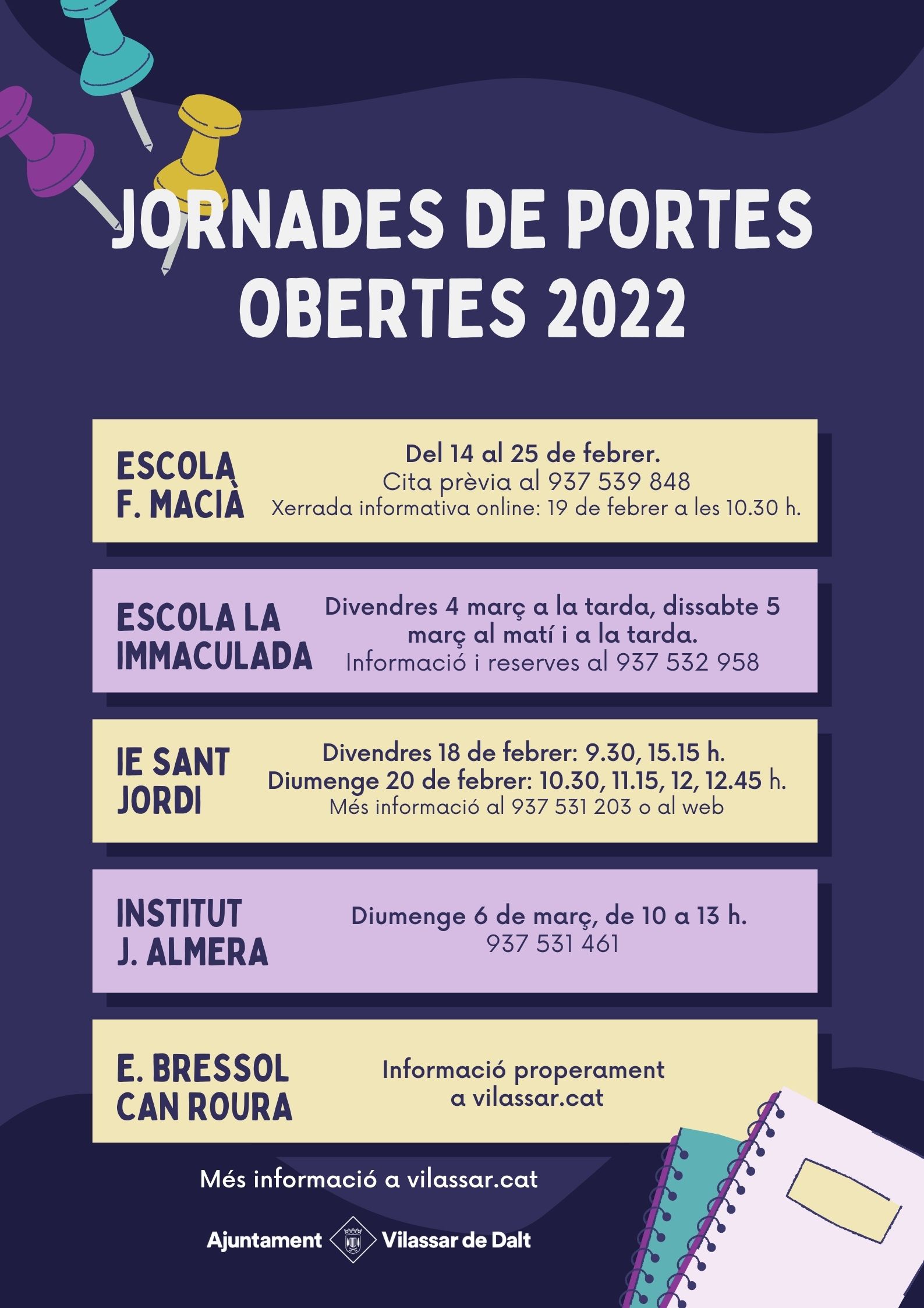 Portes obertes a l'Institut Jaume Almera