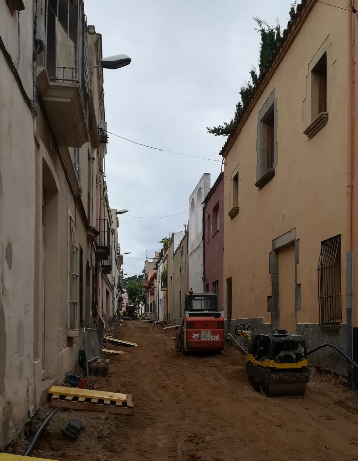 Tall de trànsit al carrer Manuel Moreno