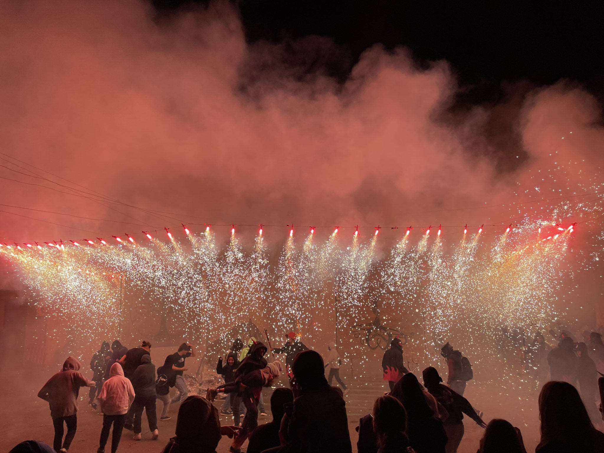 Sants Genís 23. Correfoc