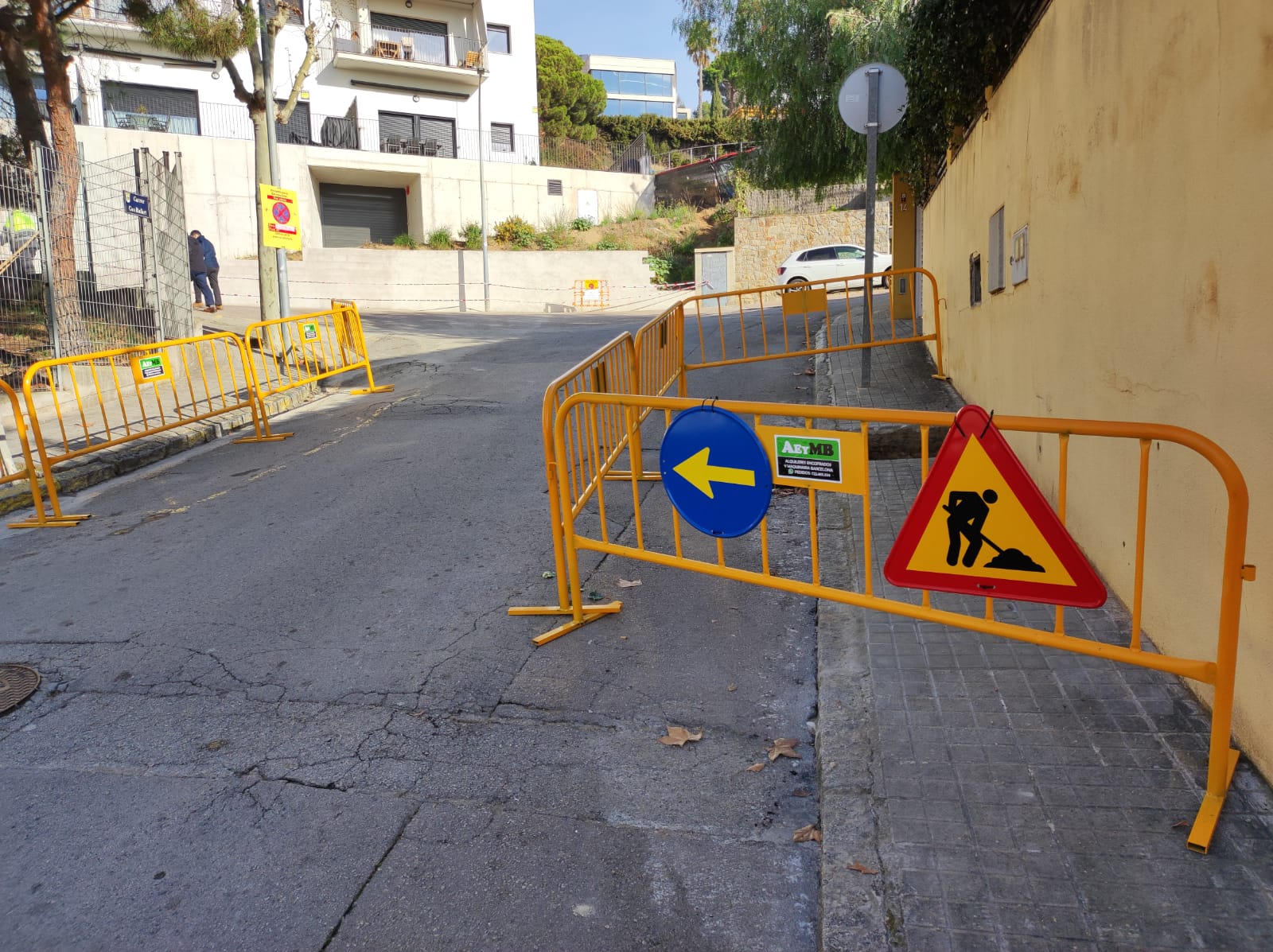 S'inicien les obres de millora de la xarxa d'aigua i reurbanització de la zona Valerià Pujol