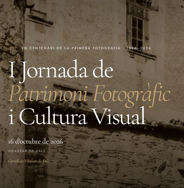 Vilassar acollir&agrave; la I Jornada de patrimoni fotogr&agrave;fic i cultura visual