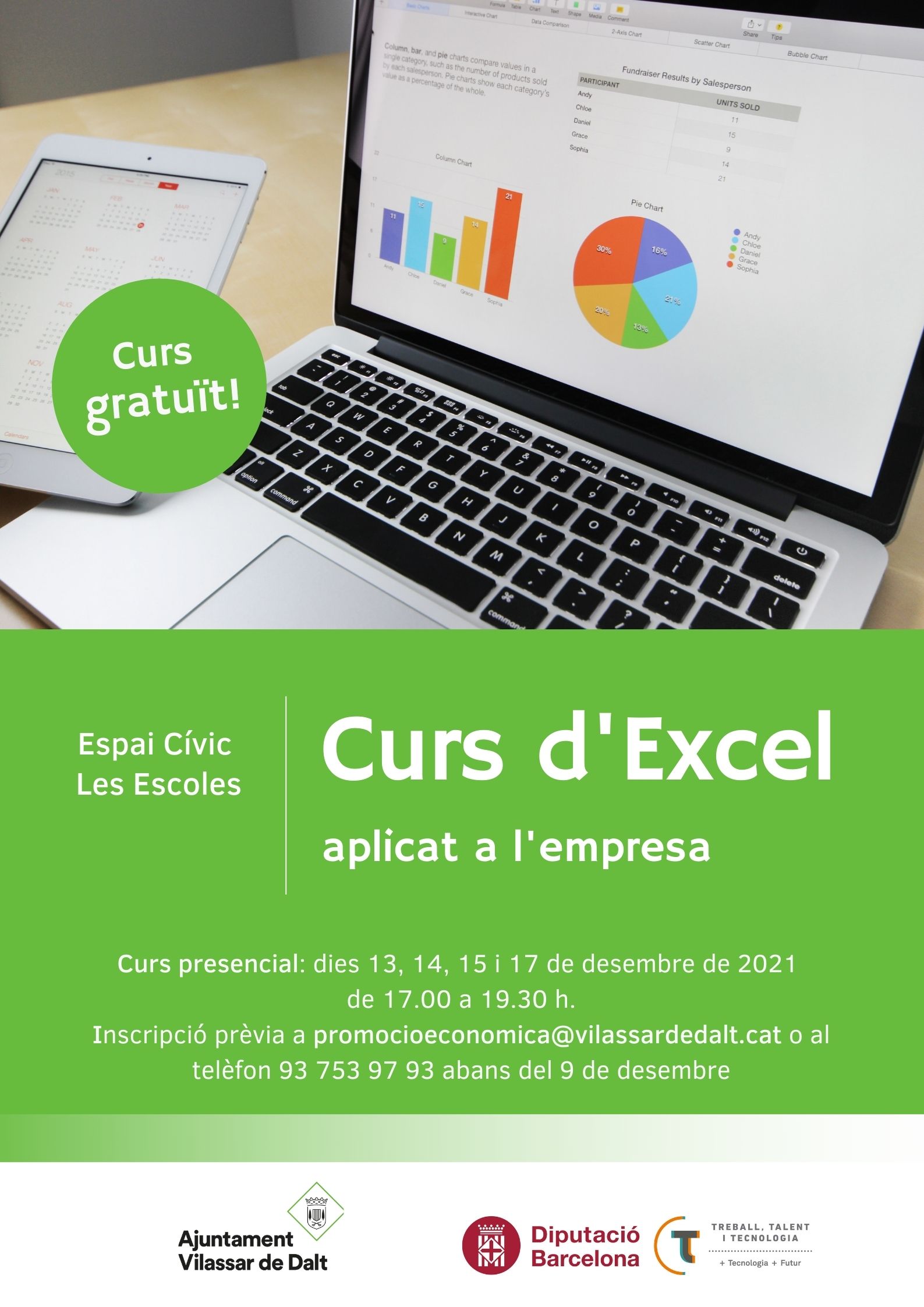 Curs d'Excel aplicat a l'empresa