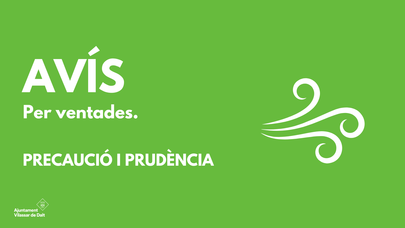 Vilassar, en fase de prealerta per ventades