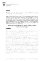 Aprovació definitiva i publicació íntegra de lOrdenança municipal reguladora sobre qualitat acústica i vibracions.